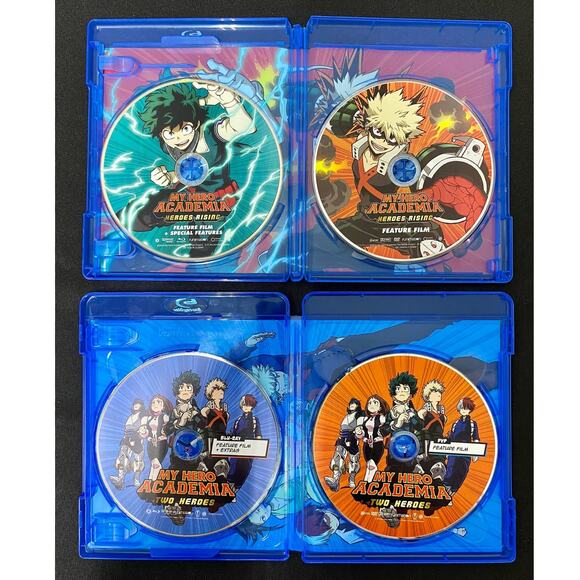 My Hero Academia Blu-Ray & DVD Bundle: Seasons 1-3, Two Heroes, & Heroes Rising - Picture 13 of 14